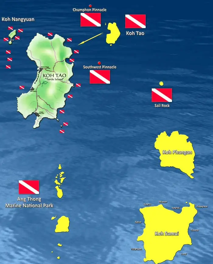 koh tao tauchseiten